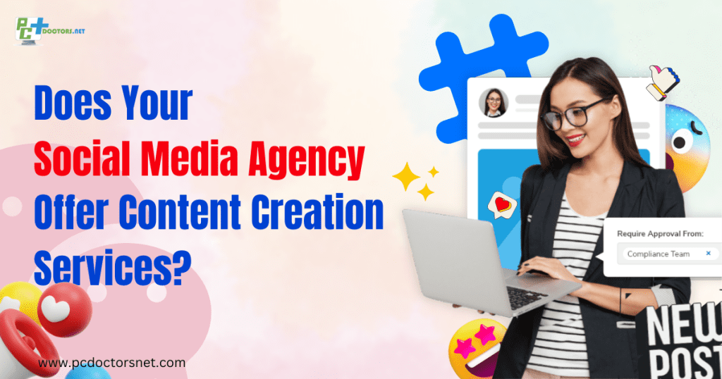 does your social media agency offer content creation services, why it matters