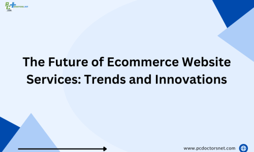 this image is about the future of ecommerce website services trends and innovations