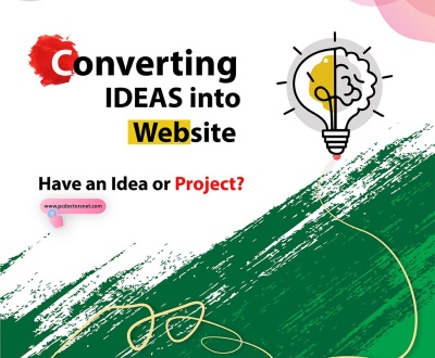 converting ideas into website